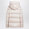 Moncler Light pink zip-up down jacket