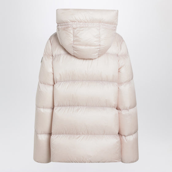 Moncler Light pink zip-up down jacket