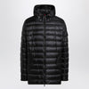 Moncler Najan short hooded down jacket black