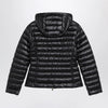 Moncler Igelhood down jacket in black longue saison