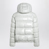Moncler Andro short padded jacket with hood in mint