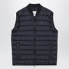 Moncler Blue quilted Froissel waistcoat