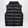 Moncler Black nylon-padded Panestrel waistcoat