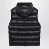 Moncler Black nylon-padded Panestrel waistcoat