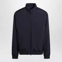  Moncler Short down jacket Luserna blue
