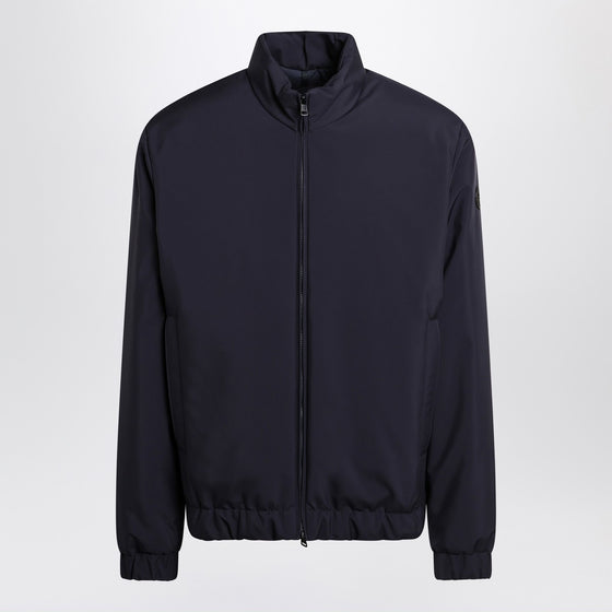 Moncler Short down jacket Luserna blue