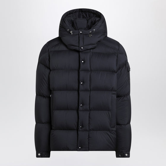 Moncler Blue Maya 70 down jacket with hood