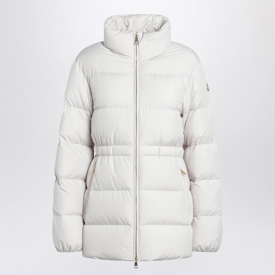 Moncler White zip-up down jacket