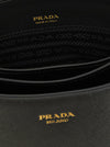Prada Saffiano Mini Bucket Bag Black
