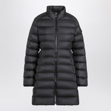  Moncler Black Igesse midi down jacket