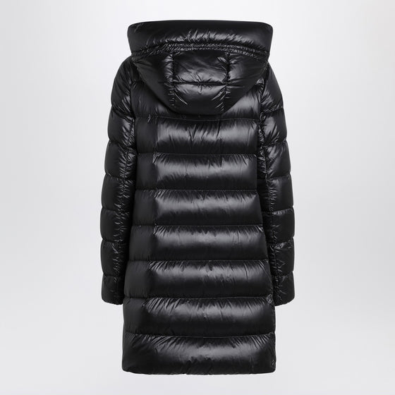 Moncler Black Suyenne down jacket with hood