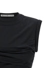 Alexander Wang Twisted Bust Layered Tank Top