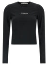 Alexander Wang Ls Tee W/logo Print T-shirt