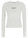 Alexander Wang Ls Tee W/logo Print T-shirt