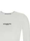 Alexander Wang Ls Tee W/logo Print T-shirt