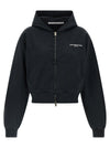 Alexander Wang Zip-up Hoodie Sweatshirt