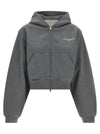 Alexander Wang Zip-up Hoodie Sweatshirt