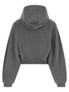 Alexander Wang Zip-up Hoodie Sweatshirt