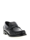 Prada Brushed Leather Loafers