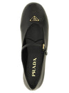 Prada Black Nappa Ballet Flats