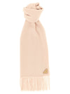 Prada Silk And Cashmere Scarf