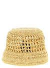 Prada Crochet Logo Bucket Hat