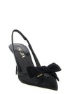Prada Mesh Slingback With Bow