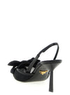 Prada Mesh Slingback With Bow