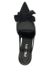 Prada Mesh Slingback With Bow