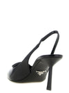 Prada Brushed Leather Slingback
