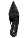 Prada Brushed Leather Slingback