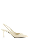 Prada Slingbacks Saffiano Patent Leather