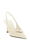 Prada Slingbacks Saffiano Patent Leather