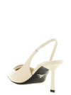 Prada Slingbacks Saffiano Patent Leather