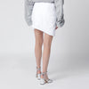 Vivienne Westwood Asymmetrical white mini skirt in cotton blend