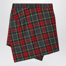  Vivienne Westwood Wool mini skirt with tartan pattern