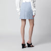 Vivienne Westwood Light blue striped mini skirt