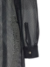 Comme Des Garcons Black Mesh Shirt