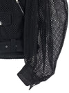 Comme Des Garcons Black Mesh Jacket
