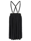 Comme Des Garcons Black Suspender Skirt