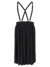 Comme Des Garcons Black Suspender Skirt
