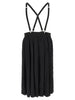 Comme Des Garcons Black Suspender Skirt