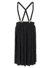 Comme Des Garcons Black Suspender Skirt