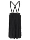 Comme Des Garcons Black Suspender Skirt