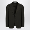 Tagliatore Single-breasted green jacket in virgin wool