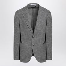  Tagliatore Single-breasted grey jacket in wool blend