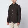 ZEGNA Brown wool and silk jacket