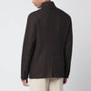 ZEGNA Brown wool and silk jacket