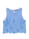 Ermanno Scervino Top LIGHT BLUE