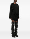 The Attico Gathered Mini Dress